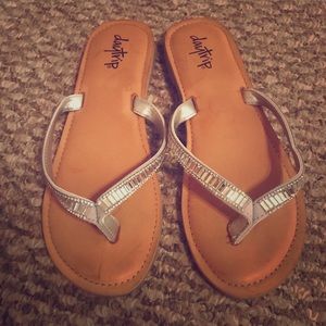Daytrip Rhinestone flip flop sandal